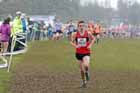Jac Hopkins on his way to winning the under-17 mens McCain World Cross Country Trials and Inter Counties.